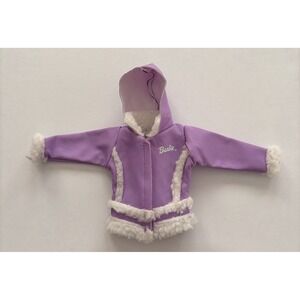 Lavender With White Trim Barbie Winter Jacket
